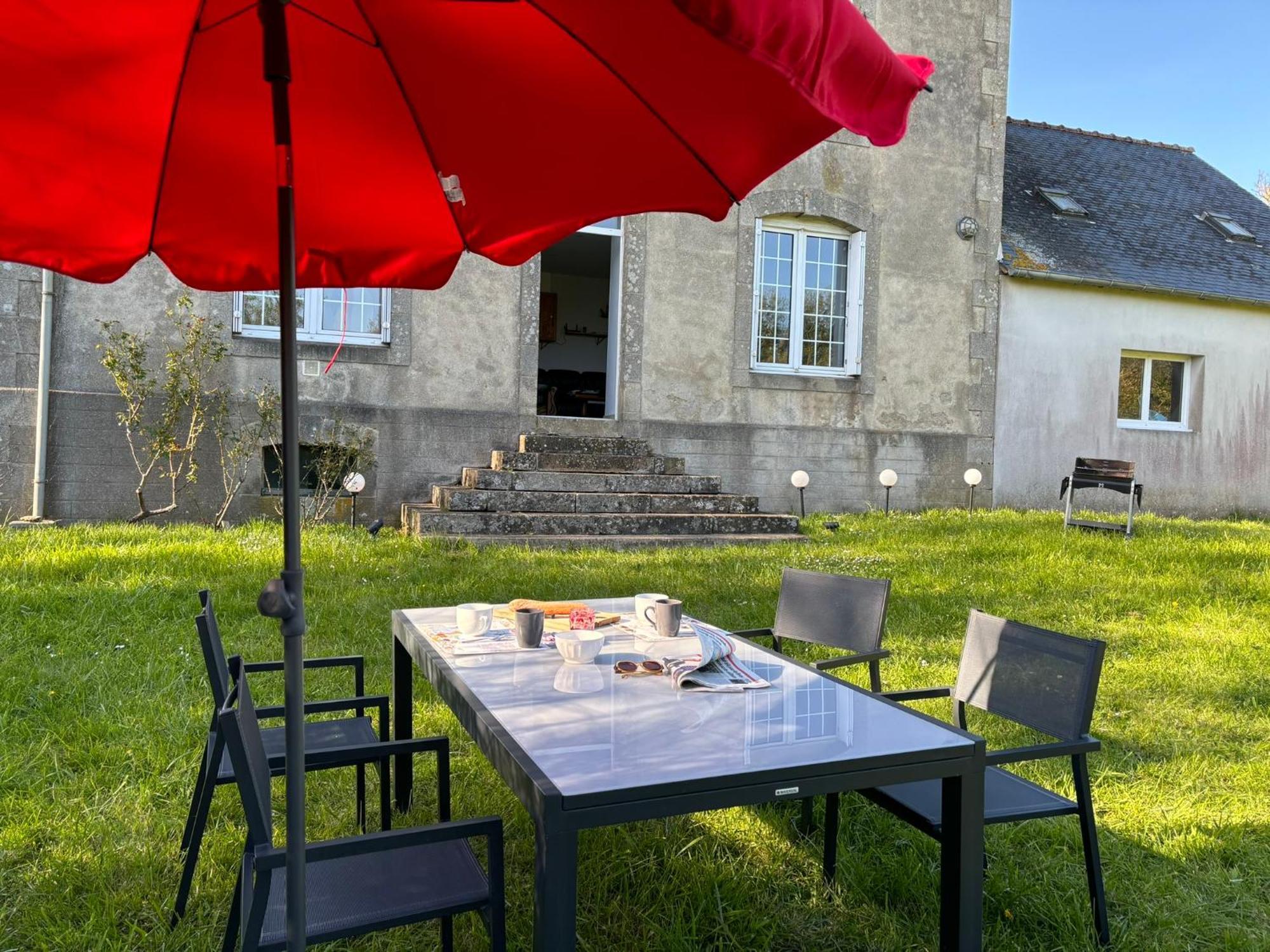 Jolie Maison De Campagne A 2Km De La Mer Plomodiern エクステリア 写真